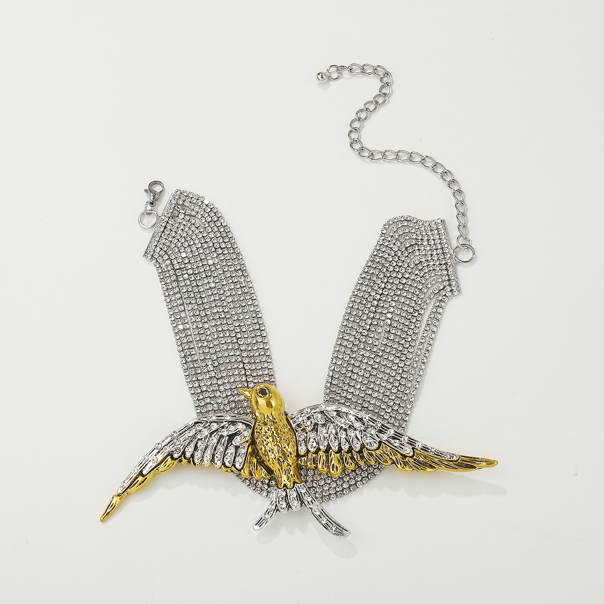 Embellished Sparrow Choker Necklace