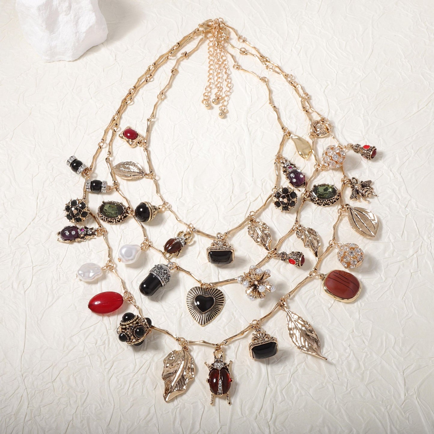 Luxury Medieval Layered Necklace