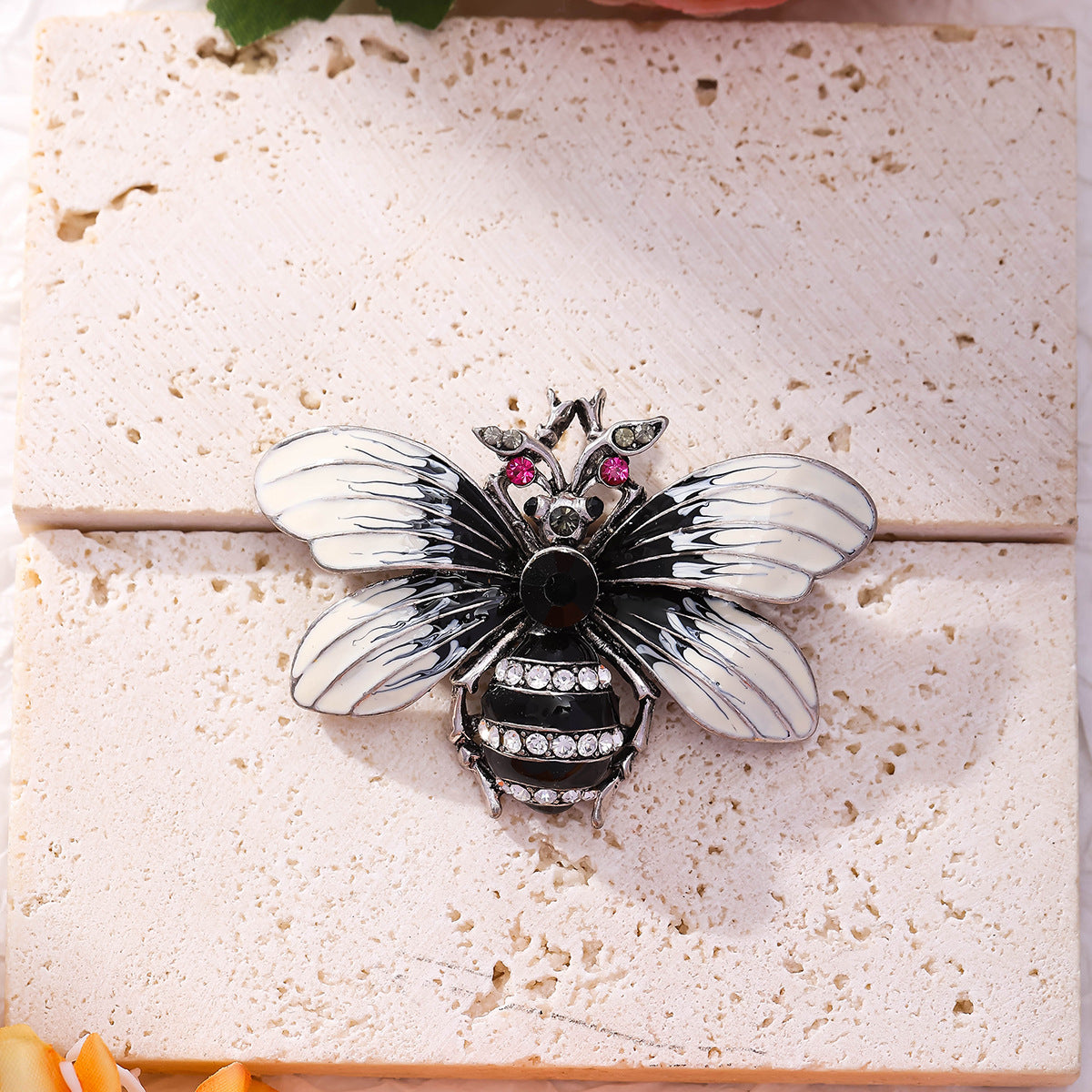 Multicolour Stylish Insect Brooch