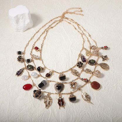 Luxury Medieval Layered Necklace