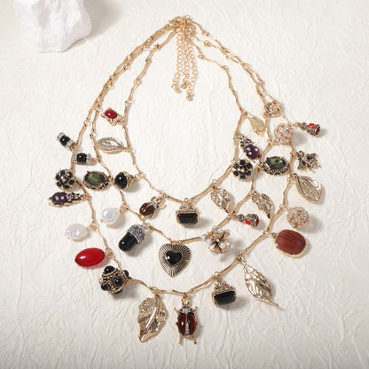 Luxury Medieval Layered Necklace