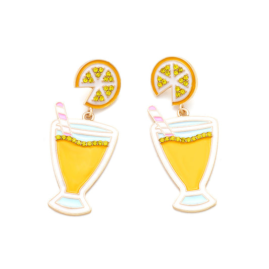 Rhinestone Beach Vibe Earrings