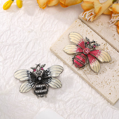 Multicolour Stylish Insect Brooch