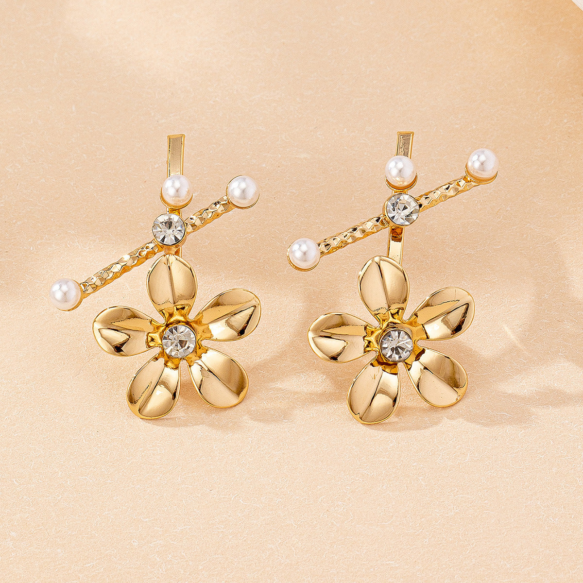 Golden Parijaat Earrings